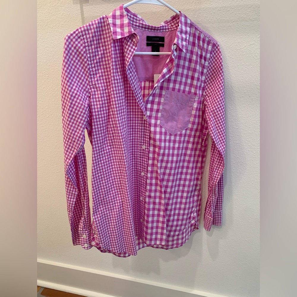 Jcrew boy fit button up shirt